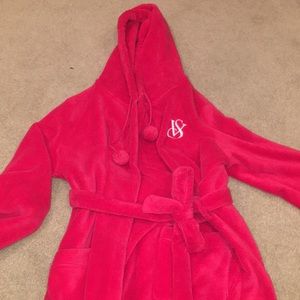 Victoria’s Secret soft red robe